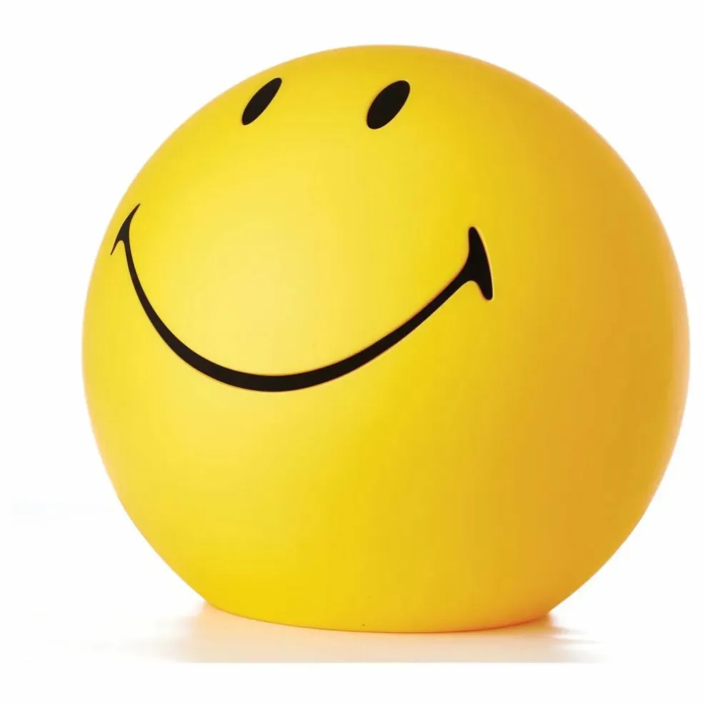 Lampe Smiley - Grand Modèle | Jaune