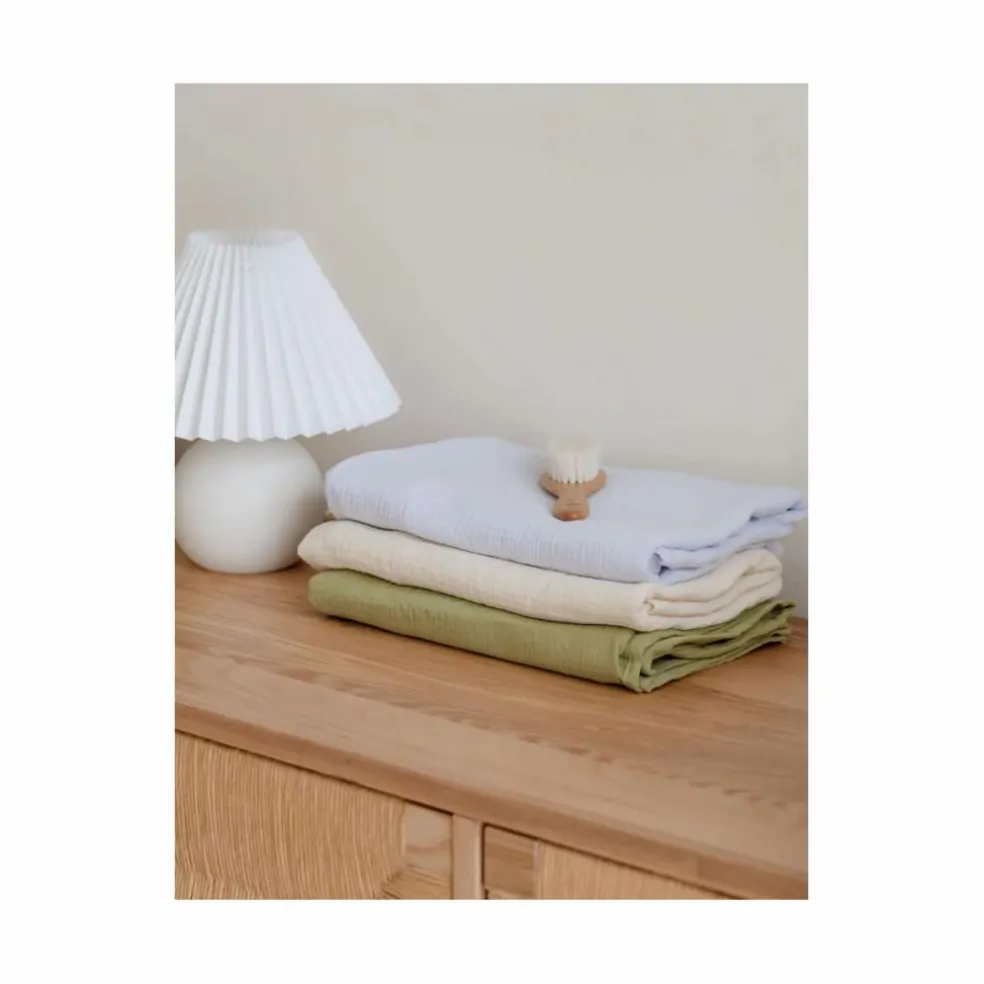 Lange d'emmaillotage en coton bio | Avocat