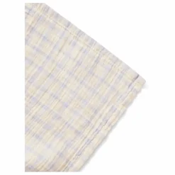 Lange d'emmaillotage Gingham Sky | Bleu ciel
