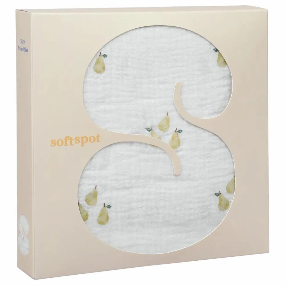 Lange d'emmaillotage Pear en coton bio | Pear