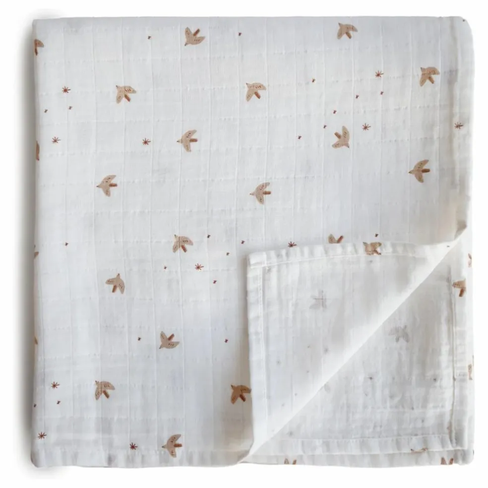 Lange d'emmaillotage Sparrow | Blanc