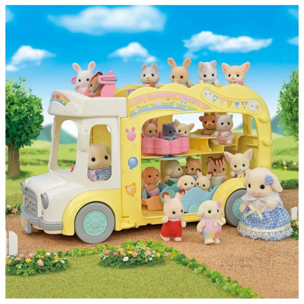Le bus et sa cour de récréation