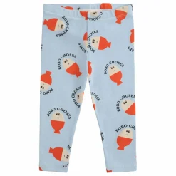 Legging Bobo Coton Bio | Bleu ciel