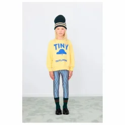 Legging Brillant Rayé | Bleu