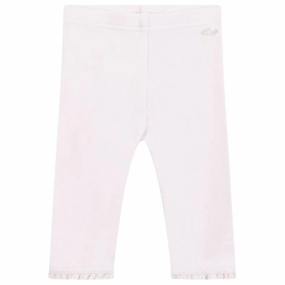 Legging Côtelé | Rose pâle