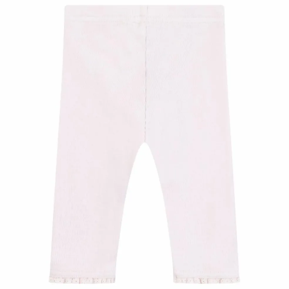 Legging Côtelé | Rose pâle