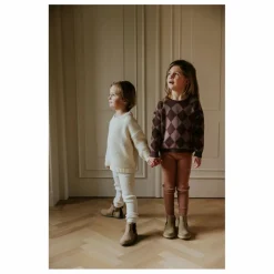 Legging Côtelé Coton Bio | Ecru