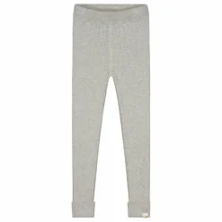 Legging Côtelé Coton Bio | Gris