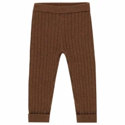 Legging Côtelé Maille Mini | Marron