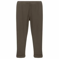 Legging Côtelé Rom-Pom Coton Bio | Taupe