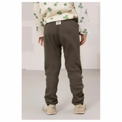 Legging Côtelé Rom-Pom Coton Bio | Taupe