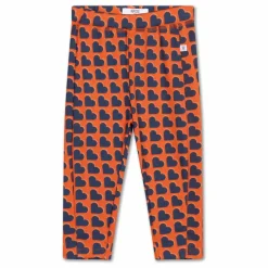 Legging Cœurs Coton Bio Bébé | Sanguine
