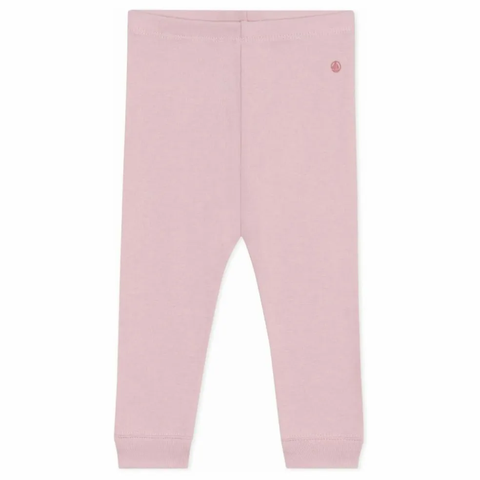 Legging Elastiqué Coton Bio | Rose