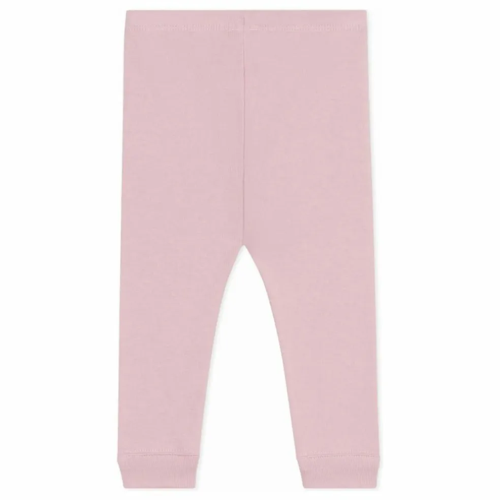 Legging Elastiqué Coton Bio | Rose
