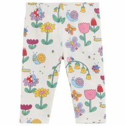 Legging Fleuri | Ivoire