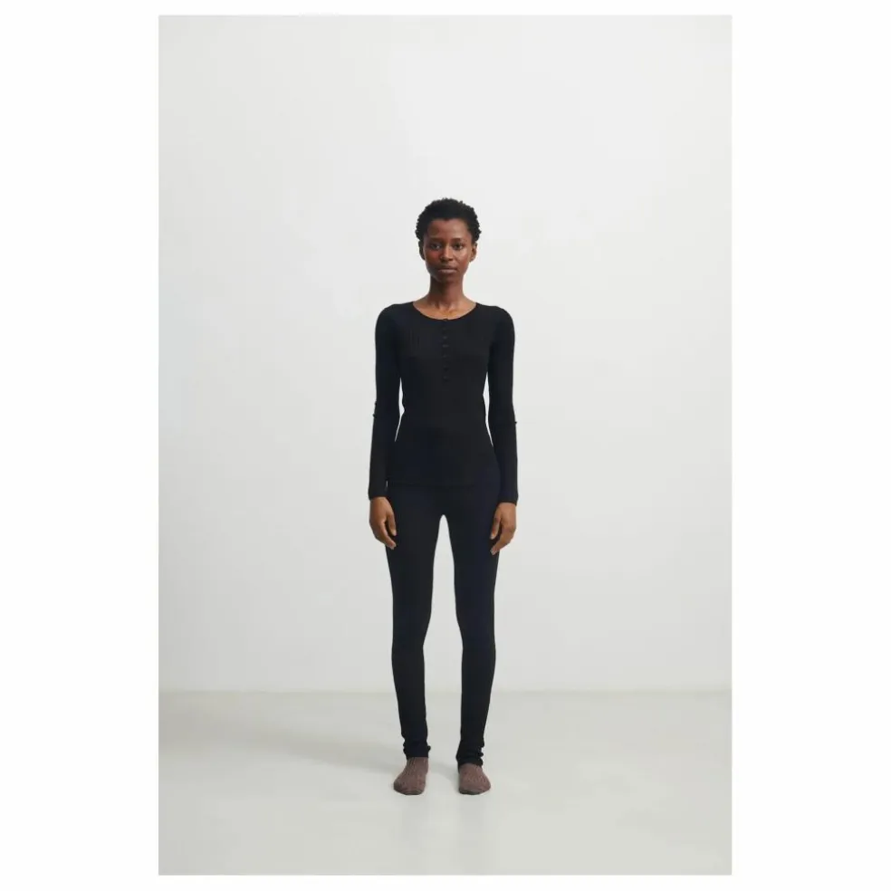 Legging Laine Mérinos - Collection Femme | Noir