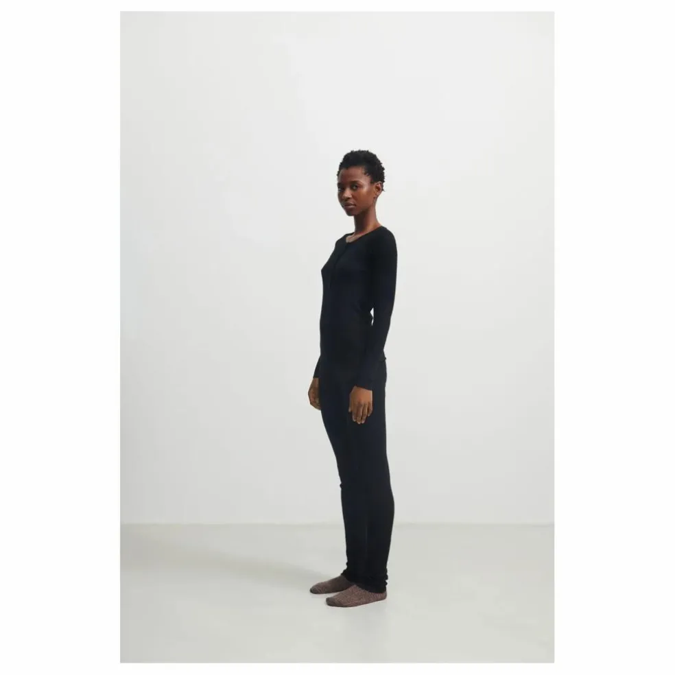 Legging Laine Mérinos - Collection Femme | Noir