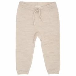 Legging Laine Mérinos Mini | Beige chiné