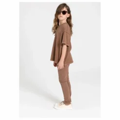 Legging Lou Coton Bio | Marron