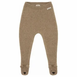 Legging Matsie Ours Laine Mérinos | Marron
