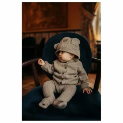 Legging Matsie Ours Laine Mérinos | Marron
