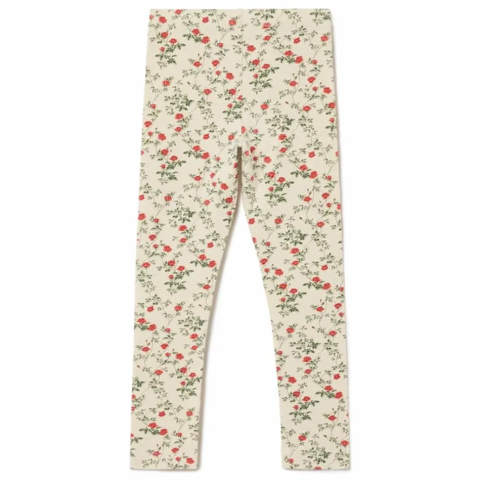 Legging Petit Rose Mini | Ecru