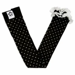 Legging Pois Coton Bio | Noir