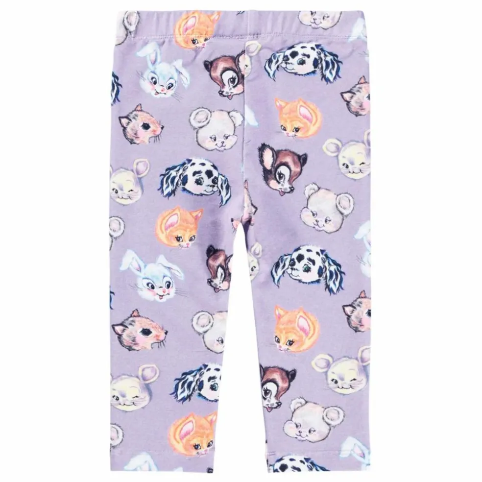 Legging Stefanie Coton Bio | Lilas