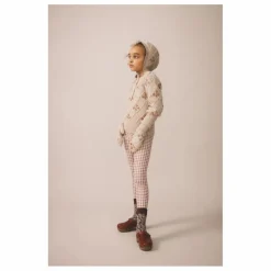 Legging Stretch Vichy Coton Bio | Bois de rose