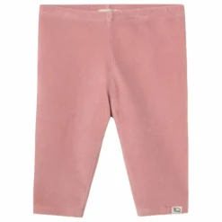 Legging Velours Côtelé Coton Bio | Rose