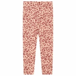 Legging velours imprimé animal | Rose
