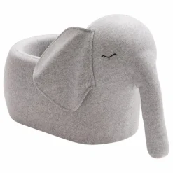 L'Eléphant à roulettes | Gris