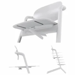 Lemo - Chaise haute 4 en 1 | Blanc