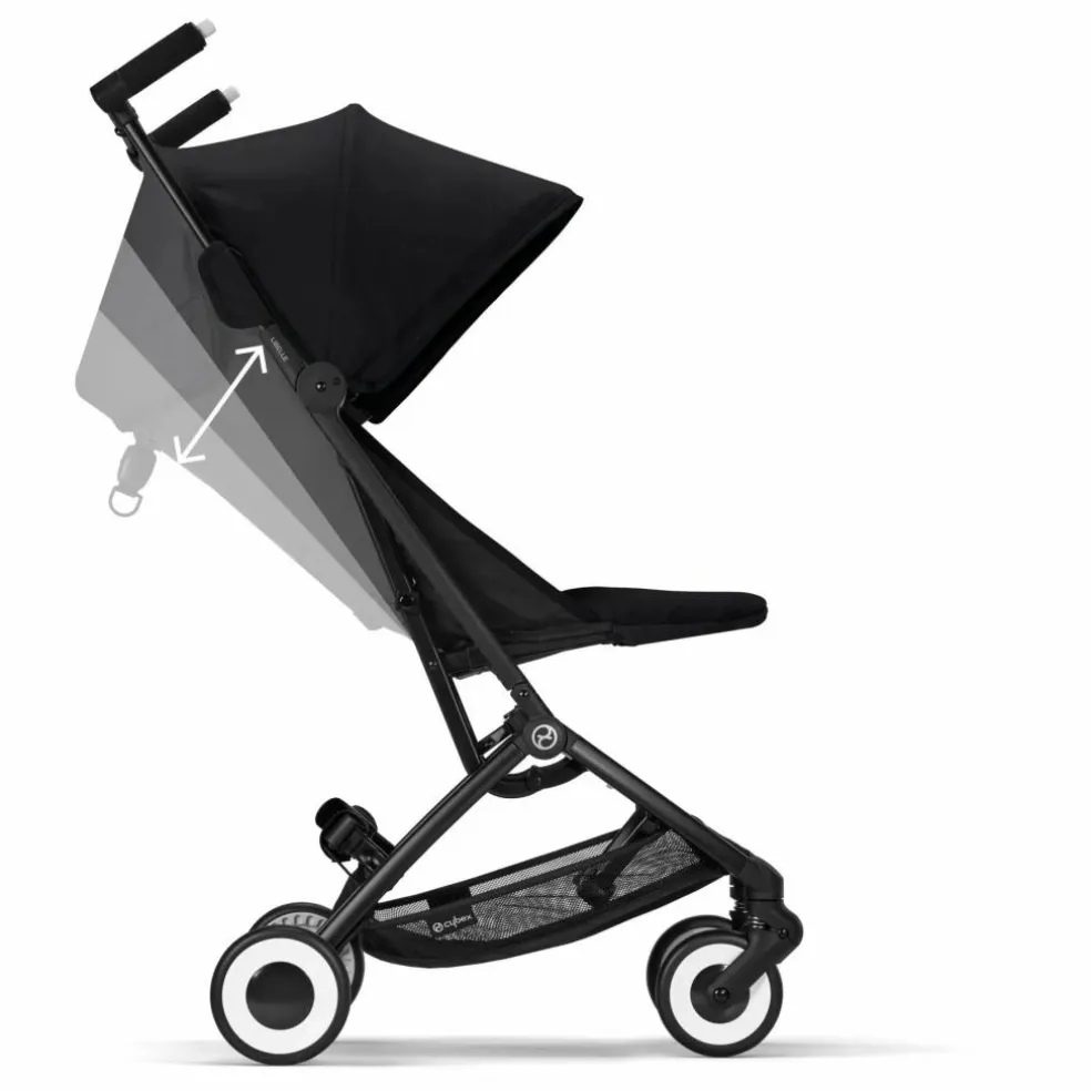 Libelle - Poussette Ultra Compacte | Noir