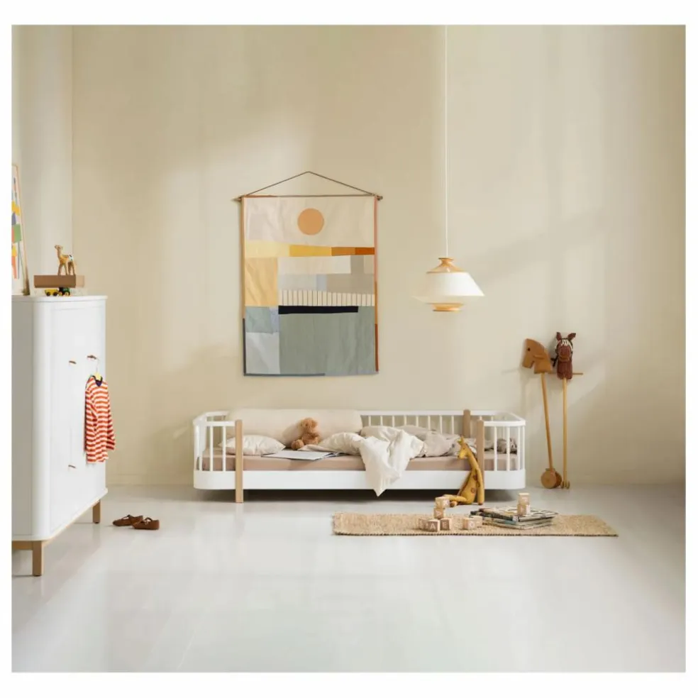 Lit au sol Wood Original | Chêne