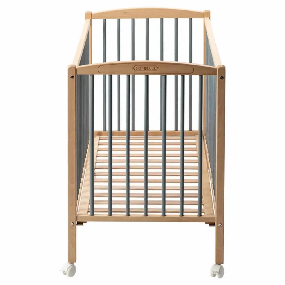 Lit bébé Arthur 70x140 cm | Bleu gris