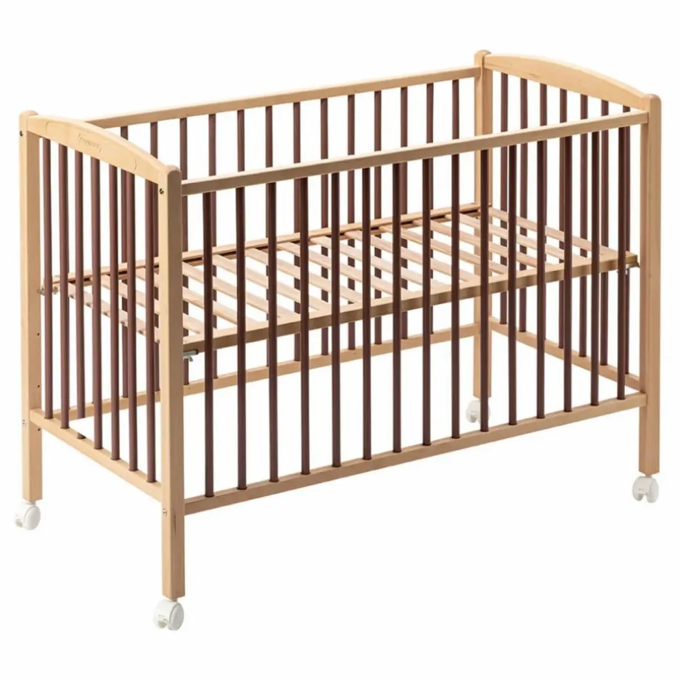 Lit bébé Arthur 60x120 cm | Vieux Rose