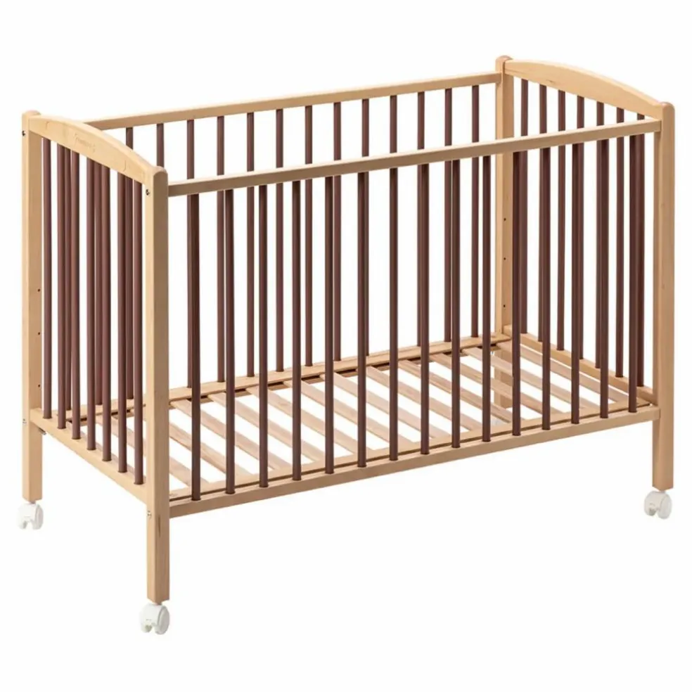 Lit bébé Arthur 60x120 cm | Vieux Rose