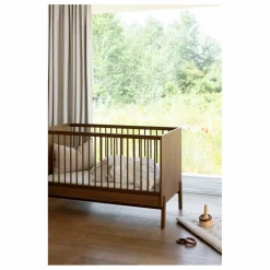 Lit bébé Ashi 70x140 cm | Hêtre