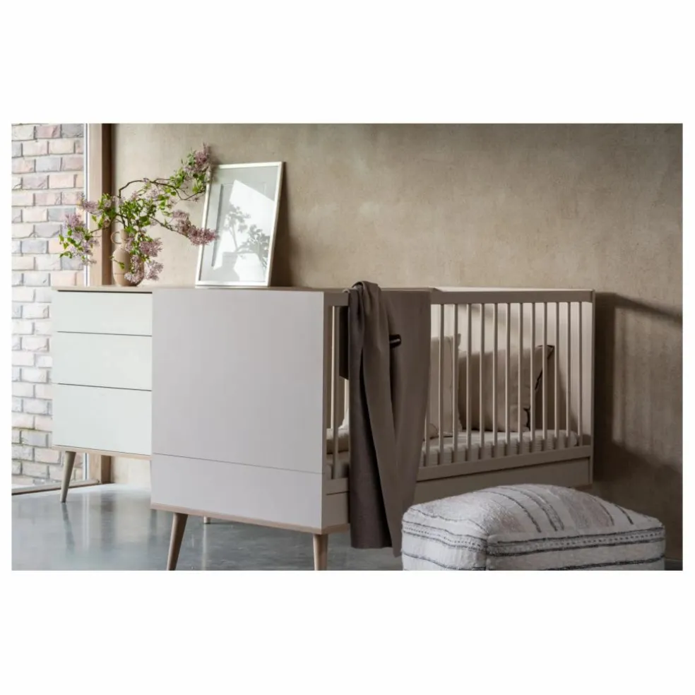Lit bébé Flow 70x140 cm | Argile