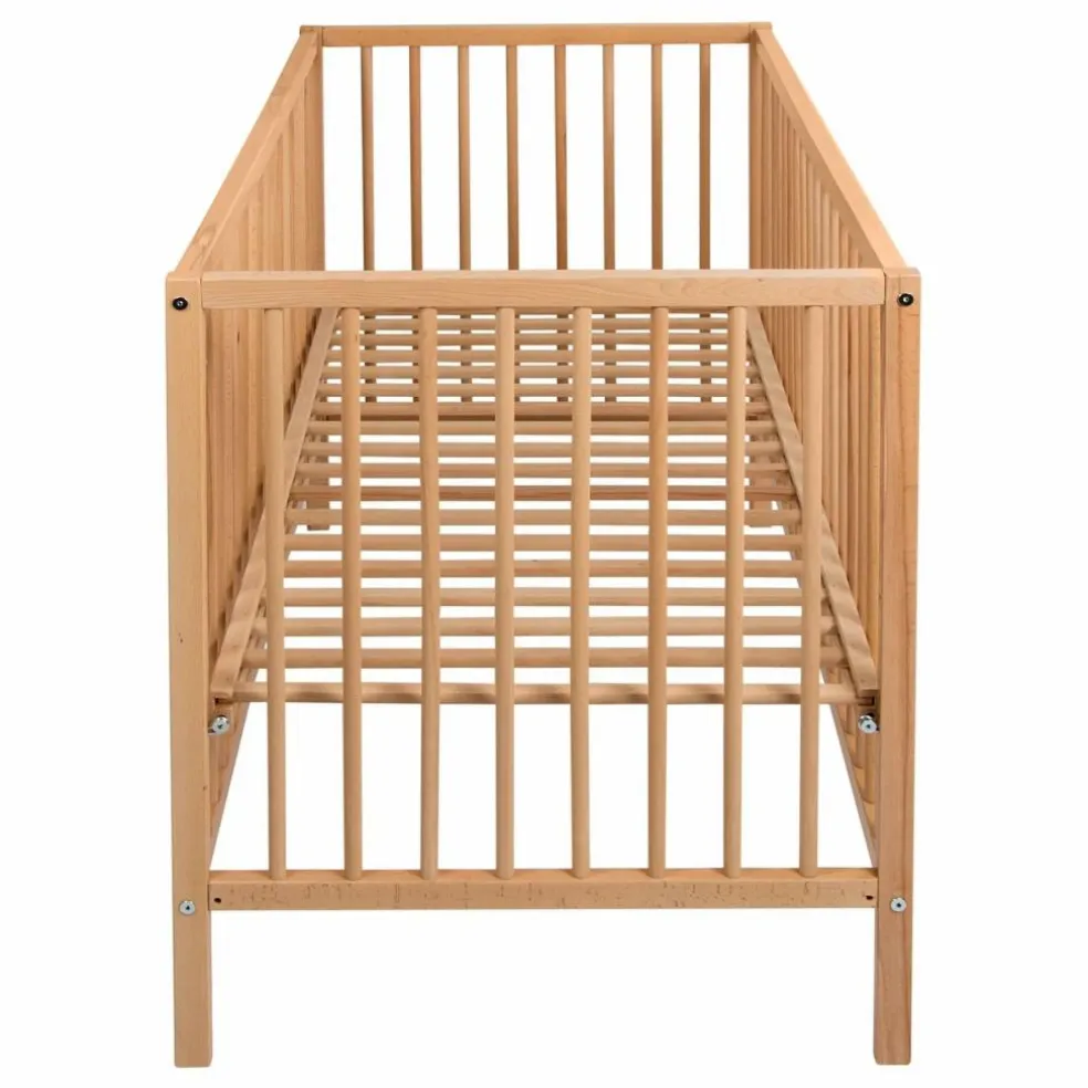 Lit bébé Lina 60x120 cm | Bois clair