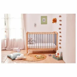 Lit bébé Rémi 60x120 cm | Bleu gris