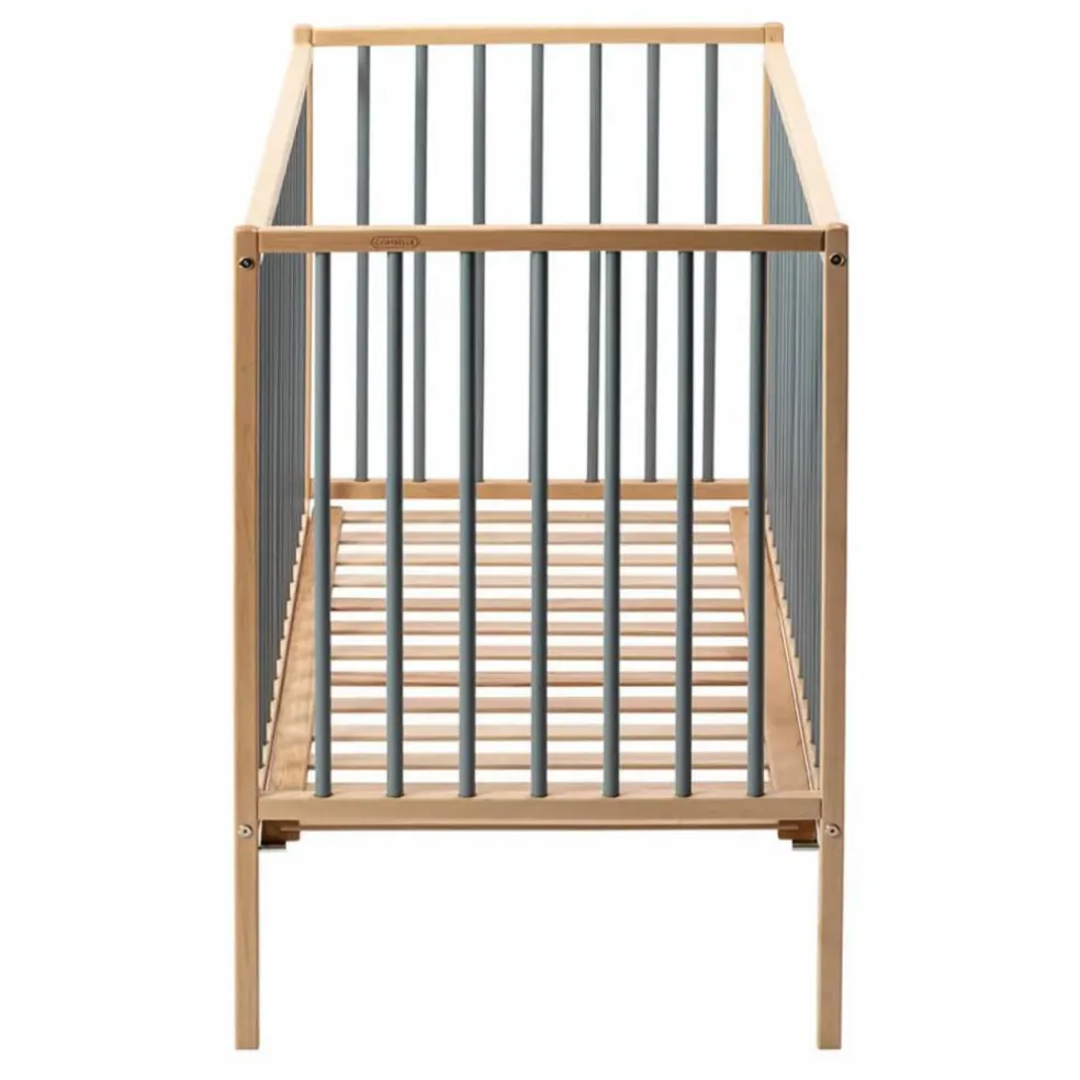 Lit bébé Rémi 60x120 cm | Bleu gris