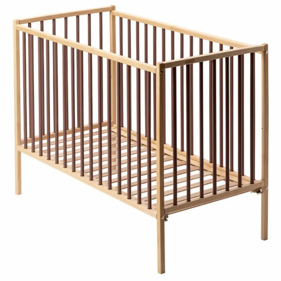 Lit bébé Rémi 60x120 cm | Vieux Rose