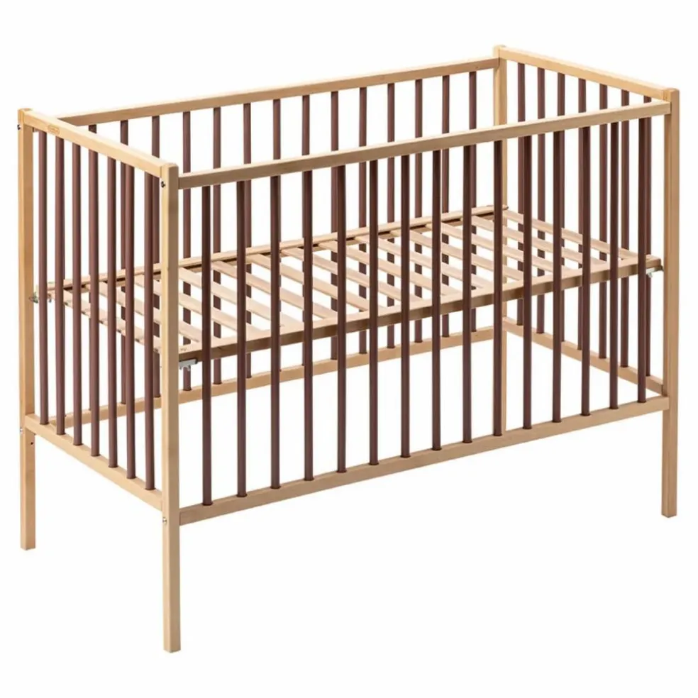 Lit bébé Rémi 60x120 cm | Vieux Rose