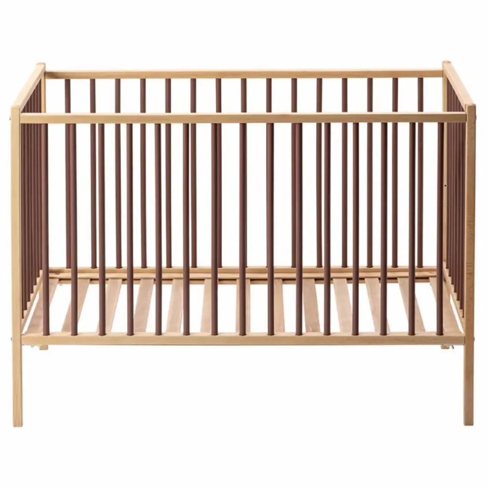 Lit bébé Rémi 60x120 cm | Vieux Rose