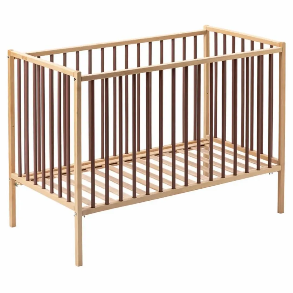 Lit bébé Rémi 60x120 cm | Vieux Rose