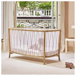 Lit bébé évolutif Kimi | Bois de rose
