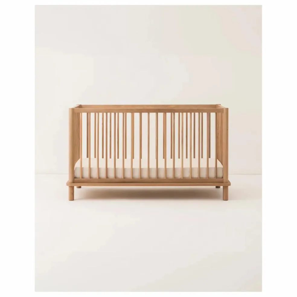 Lit bébé évolutif 70x140 Latitude et extension lit junior | Chêne
