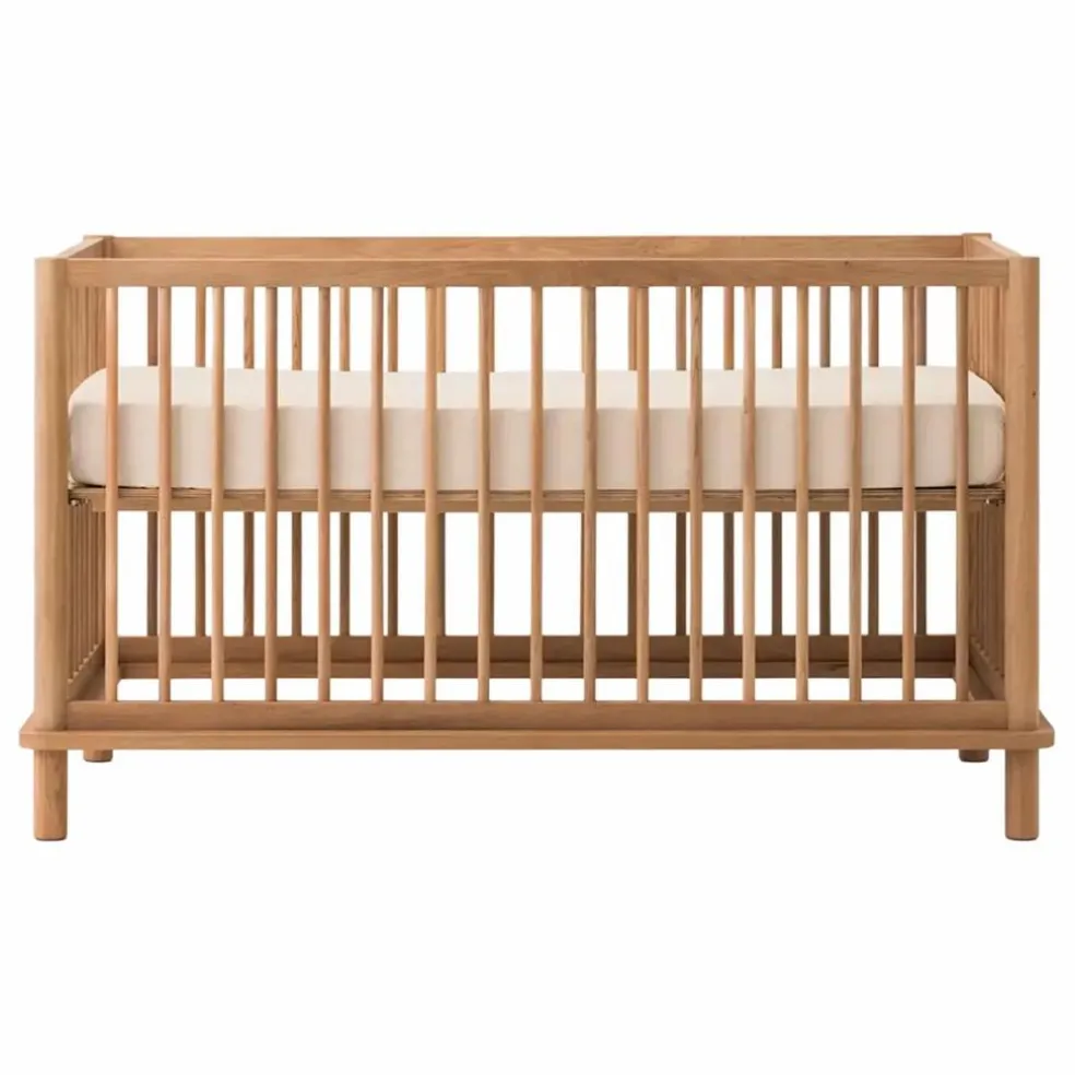 Lit bébé évolutif 70x140 Latitude et extension lit junior | Chêne
